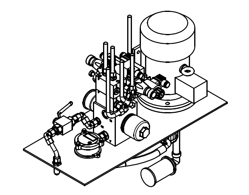 Станция для вертикального фрезерного станка 65А80