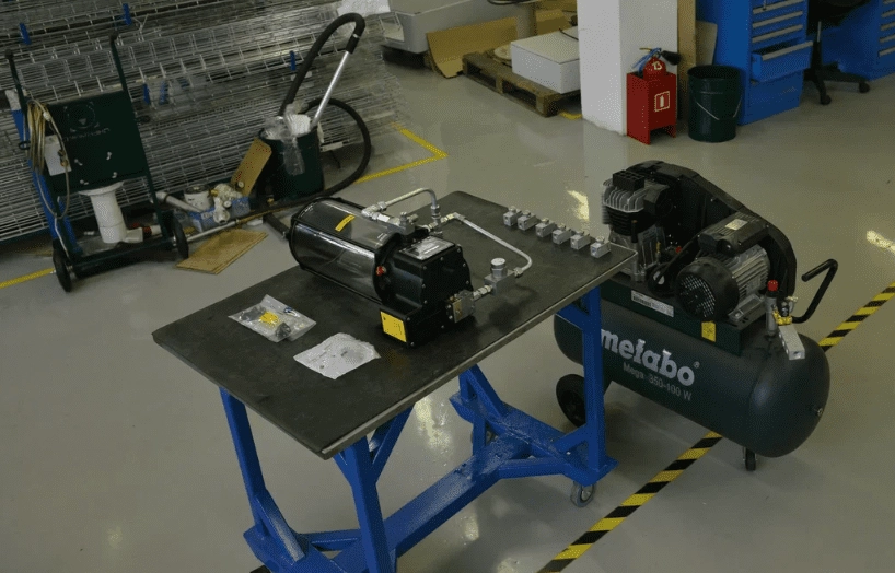 Гидростанция CTR-KV-B0416 для смазки окомкователя №3 в АГЦ-3