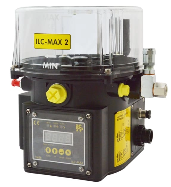 Централизованная система смазки для подачи смазочного материала в узлы сепаратора серии KTM 1200