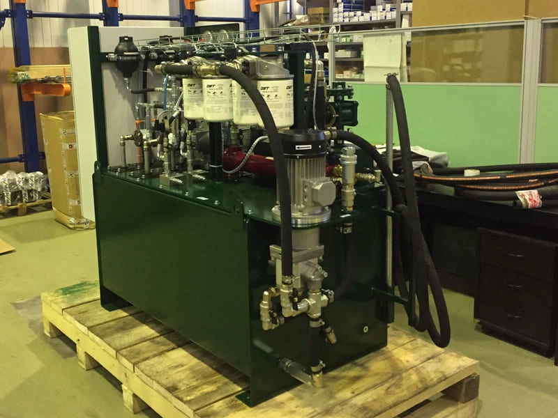 Циркуляционная система смазки CTR-KV-B0155 для установки на подшипники электродвигателя мельницы Ш-50М