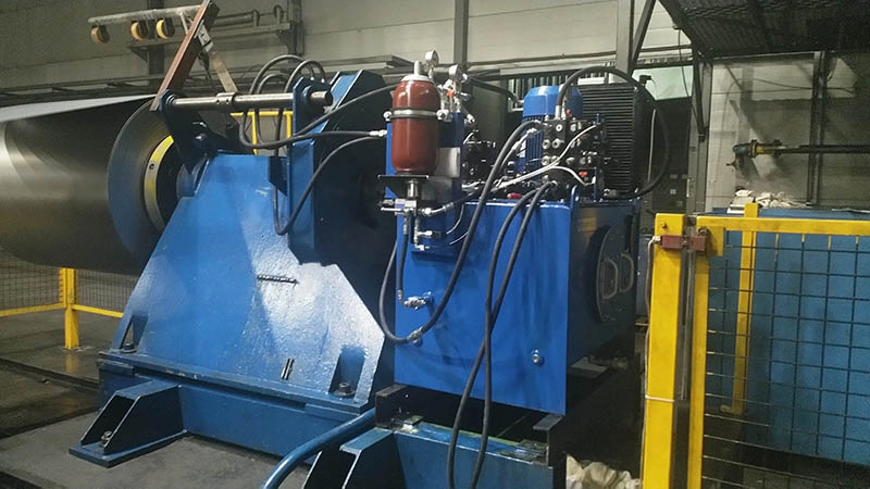 Гидростанция CTR-KV-B0935 для разматывателя рулонов металла для линии производства металлических бочек