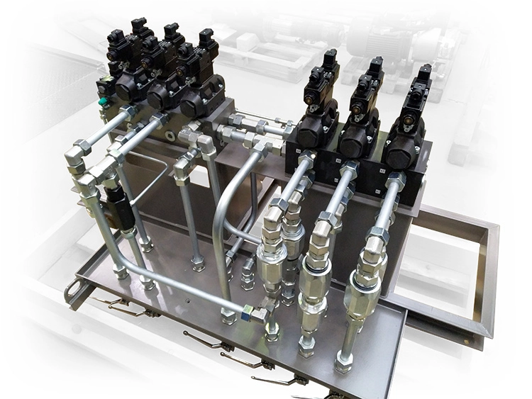 Гидравлический блок BLKV_SP-0145 для металлургического оборудования