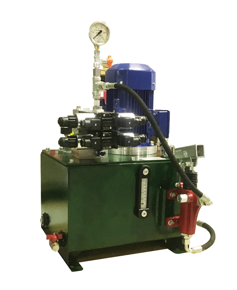 Гидростанция CTR-KV-B1082 для привода шиберных затворок бетонного завода