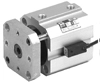 1511.20.0020.AR - Цилиндр пневматический компактный с противоповоротной платформой