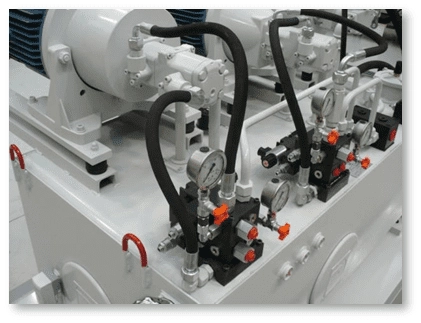 Гидросистема разматывателей