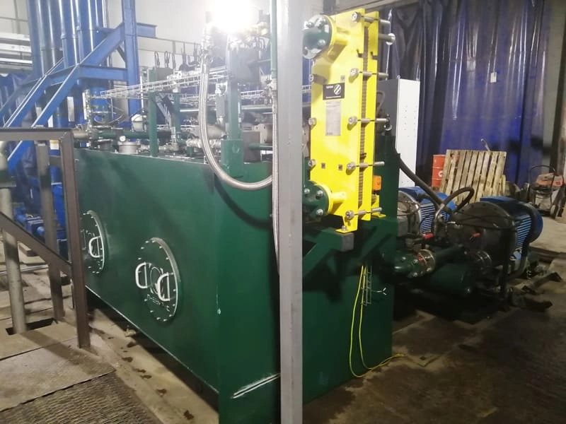 Гидростанция CTR-KV-C0068 для одновременного подъёма свода и фаз печи ДСП