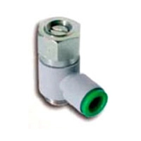 T290814 - Дроcсель пневматический для установки на пневмоцилиндр из технополимера