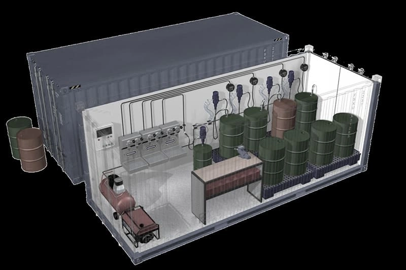 Маслораздаточный комплекс CTR-KV-XXXX-MMK4