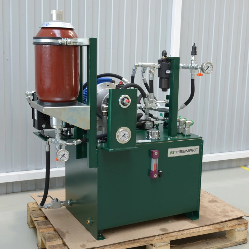 Гидростанция смазки CTR-KV-B0172 для фрезерного горизонтального обрабатывающего центра ИС-500