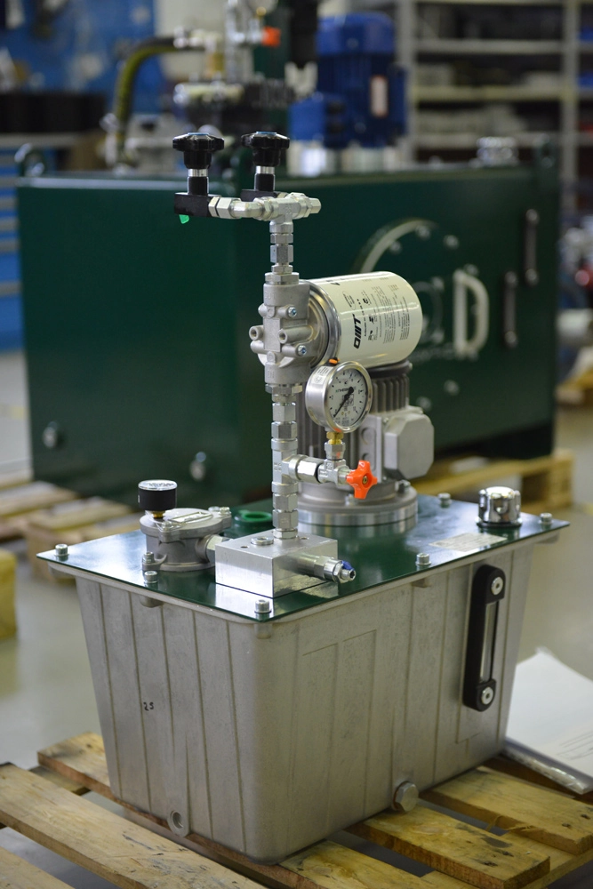 Гидростанция CTR-KV-A0547 для системы смазки редукторов металлообрабатывающего оборудования