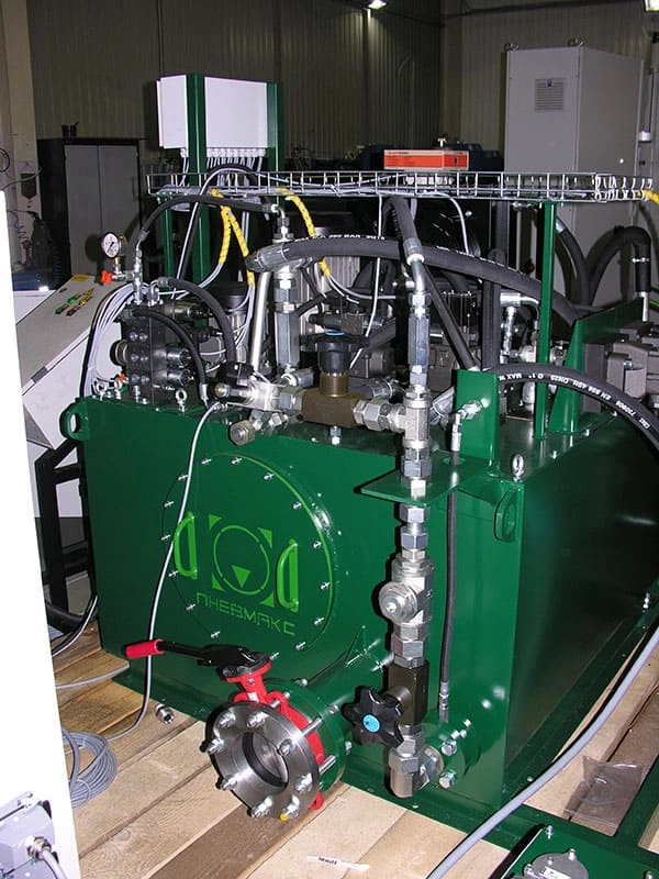 Гидропривод в сборе к фанерному прессу П714-Б - CTR-KV-D0005