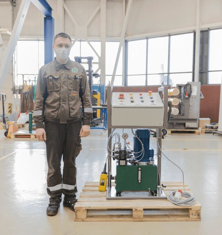 Гидростанция CTR-KV-B1420 сервисного обслуживания сталь-ковша