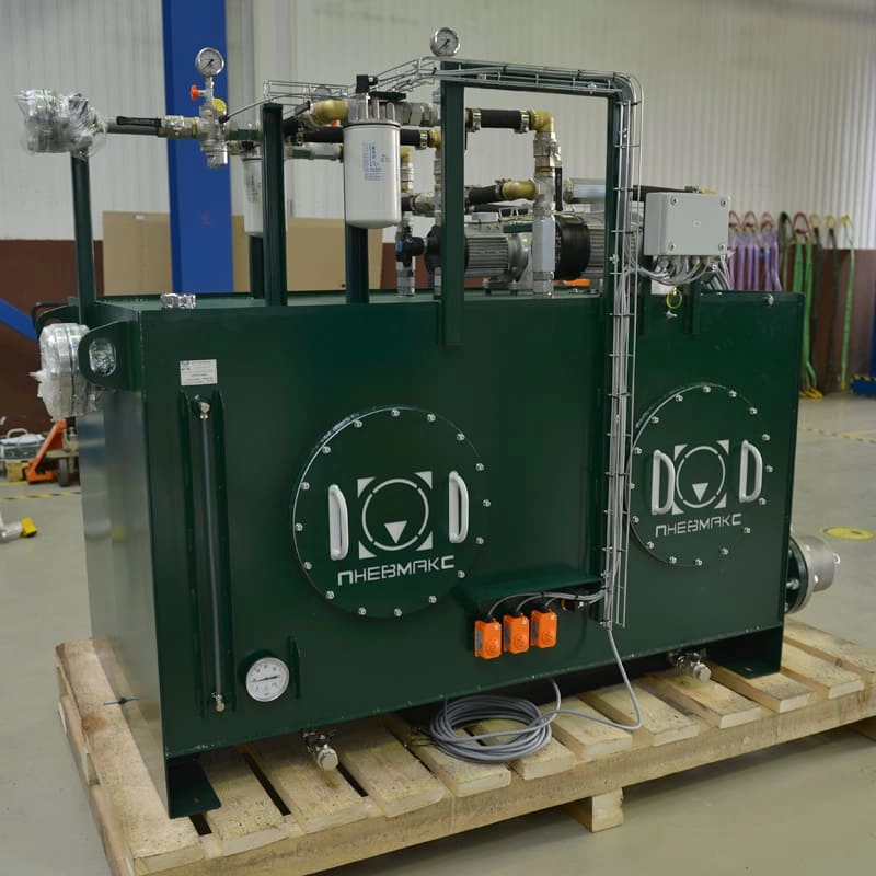 Станция смазки CTR‐KV‐C0023 привода скипового подъемника в доменном цеху