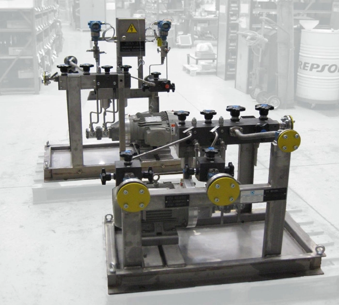 Паровые турбины. Гидростанции для гидроподъёма ротора со стороны генератора и со стороны турбины