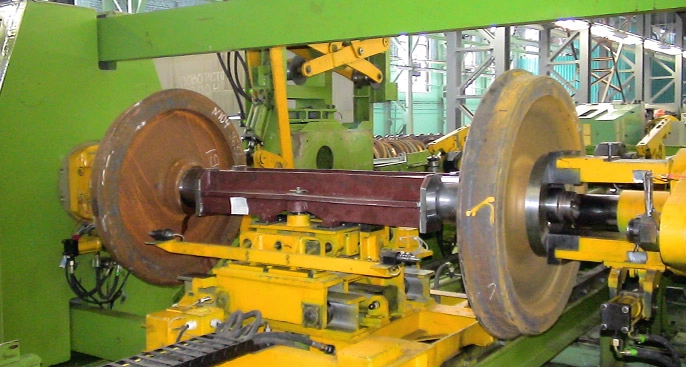 Насосная станция для комплекса автоматизированного монтажа колесных пар вагонов CTR-KV0424