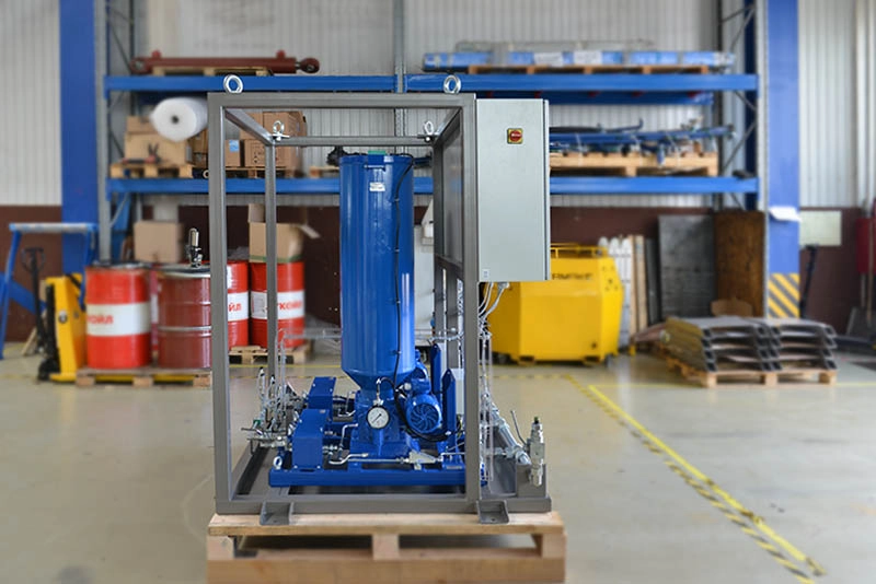 Станция пластичной смазки CTR-KV-C0169 для УНРС