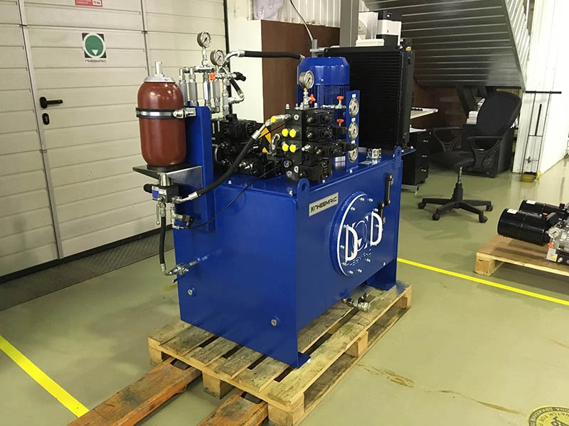 Гидростанция CTR-KV-B0935 для разматывателя рулонов металла для линии производства металлических бочек