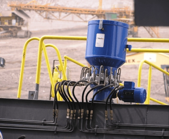 Автоматическая централизованная система смазки CTR-KV-L0055 для карьерных экскаваторов