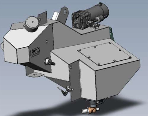 Устройство пескоподачи трамваев PZKV-01