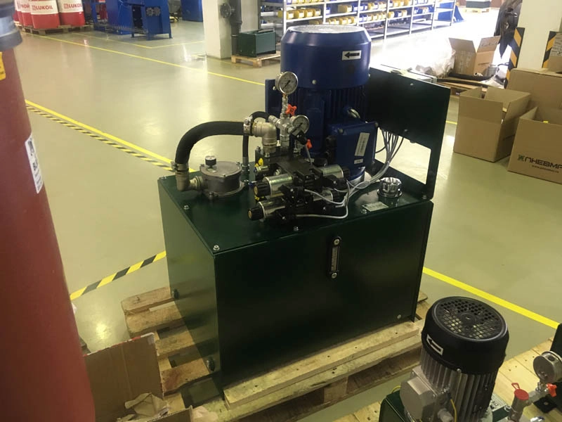 Гидростанция CTR-KV-B1057 для игловых шиберных затворов конвейера