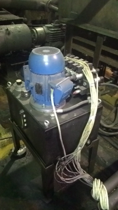 Модернизация системы управления водяного гидравлического вертикального пресса усилием 30 000 тонн