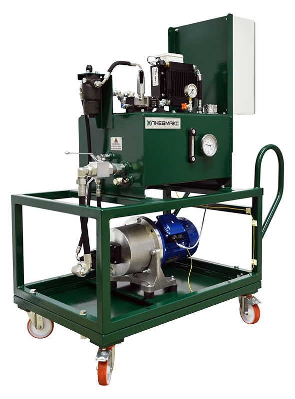 Мобильная гидростанция CTR-KV-C0138 для проведения испытаний элементов подвески грузовых автомобилей