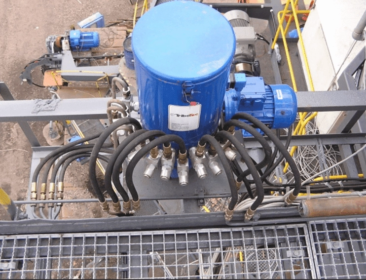 Автоматическая централизованная система смазки CTR-KV-L0055 для карьерных экскаваторов