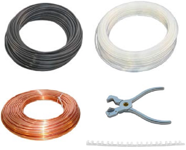 Трубки и крепёжные элементы