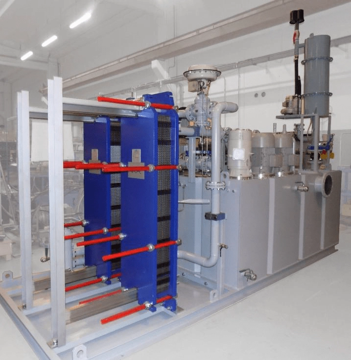 Маслонапорная установка и станция смазки паровой турбины мощностью 4 МВт