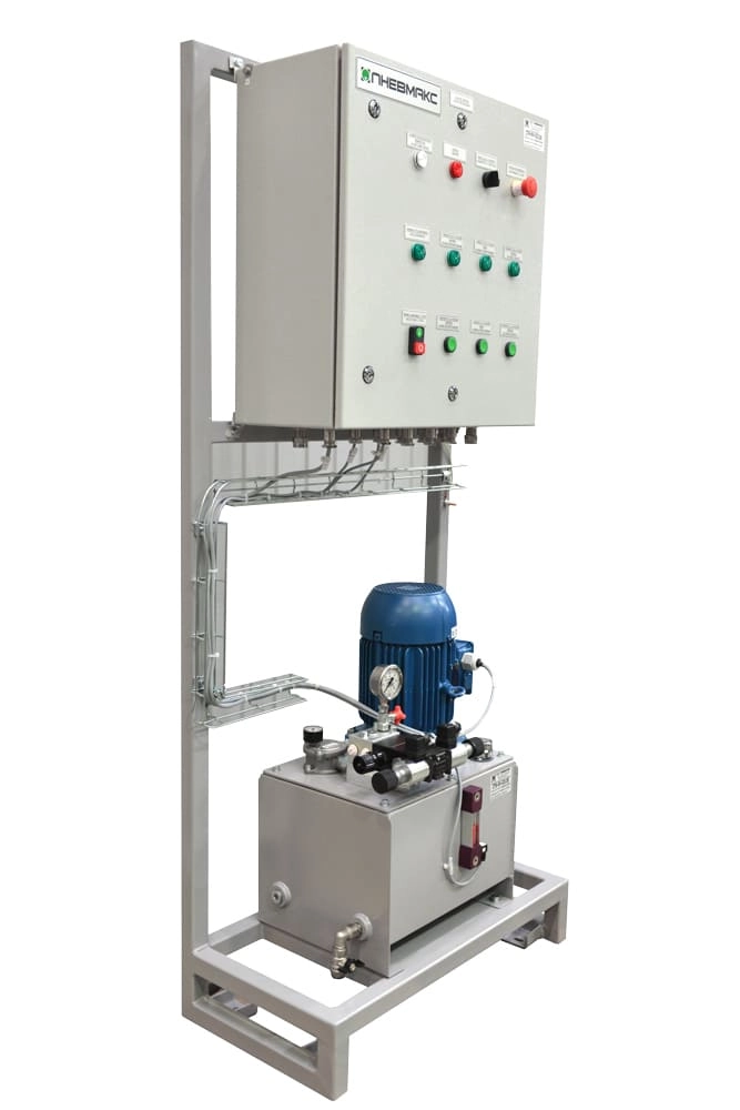 Гидростанция CTR-KV-C0130 для управления механизмом фронтальной заслонки печи