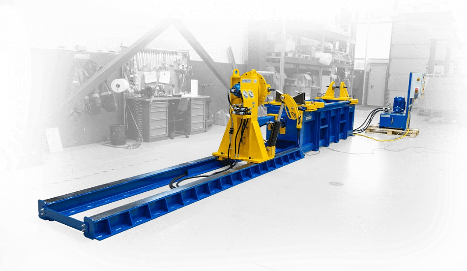 Стенд CTR-KV-G0004 для разборки/сборки гидроцилиндров длиной до 5650 мм, диаметром корпуса до 400 мм