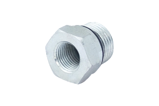 E70100002 - Переходник  3/4"-16UNF - G1/4" (тип N;  вместо клапана КТ08)