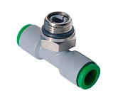 T200818 - Фитинг - тройник цанговый поворотный из технополимера