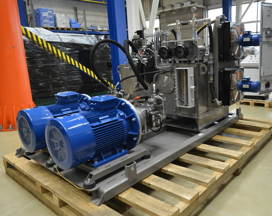 Гидропривод CTR-KV-B1485 кантователя горячекатаных рулонов листовой стали