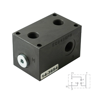 EC3438PR - Плита для редукционных клапанов