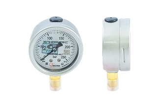 ДМ8008-Вуф-250/10R_M63-250/10R - Манометр вибростойкий без поверки