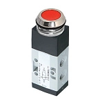 T228.32.6.1/3 - Распределитель пневматический с механическим управлением