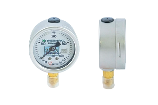 ДМ8008-Вуф-400/10R_M63-400/10R - Манометр вибростойкий без поверки