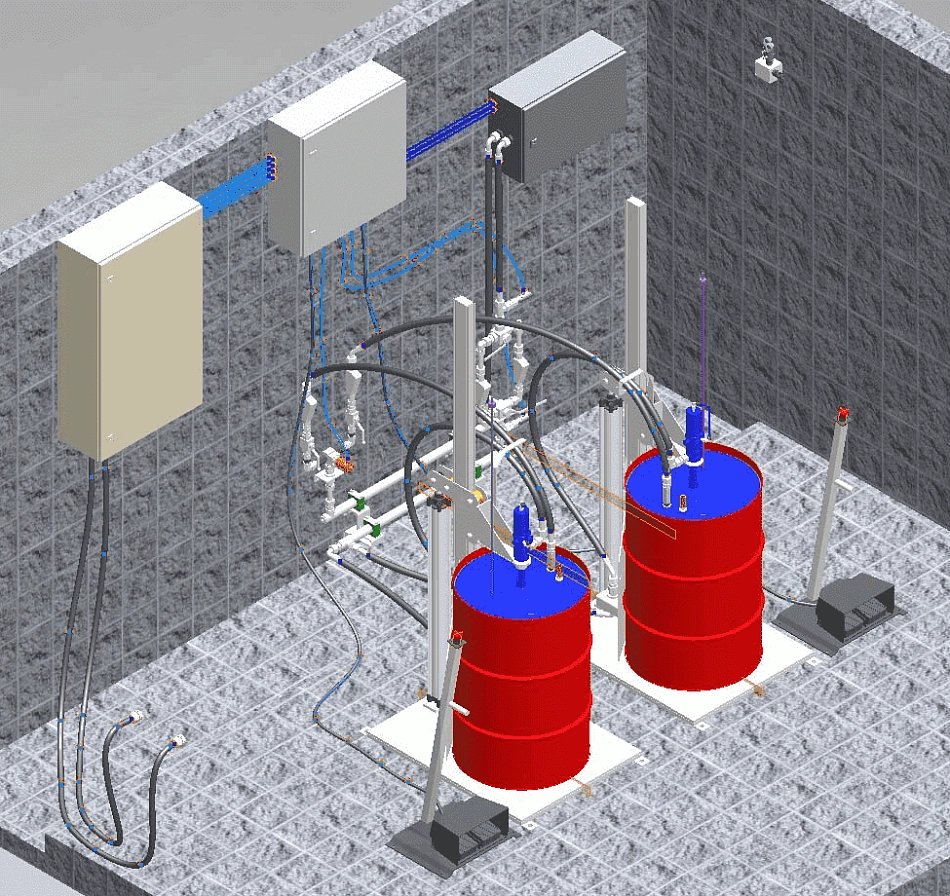 Cтанция CTR-KV-C0025 густой смазки для холодильника МНЛЗ