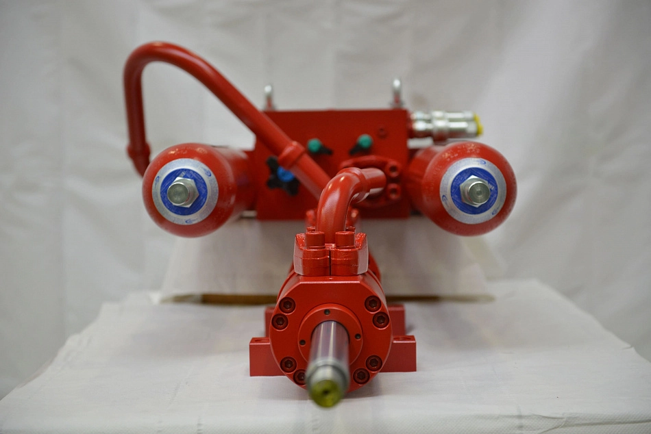 Гидромолот BLKV_SP-0055 для демонтажа фурменного холодильника в доменном производстве