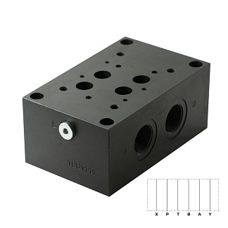 PME07-AL6G/10_1961111 - Плита для распределителей и клапанов