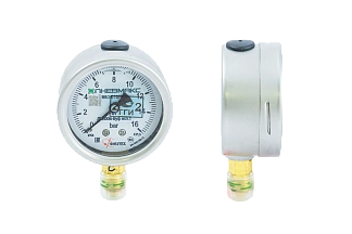 ДМ8008-Вуф-016/10R_M63-016/10R - Манометр вибростойкий без поверки