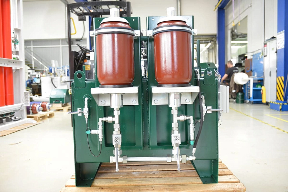 Гидростанция CTR-KV-B0955-2 для управления паровым клапаном турбины К-19 (Нижний Тагил)