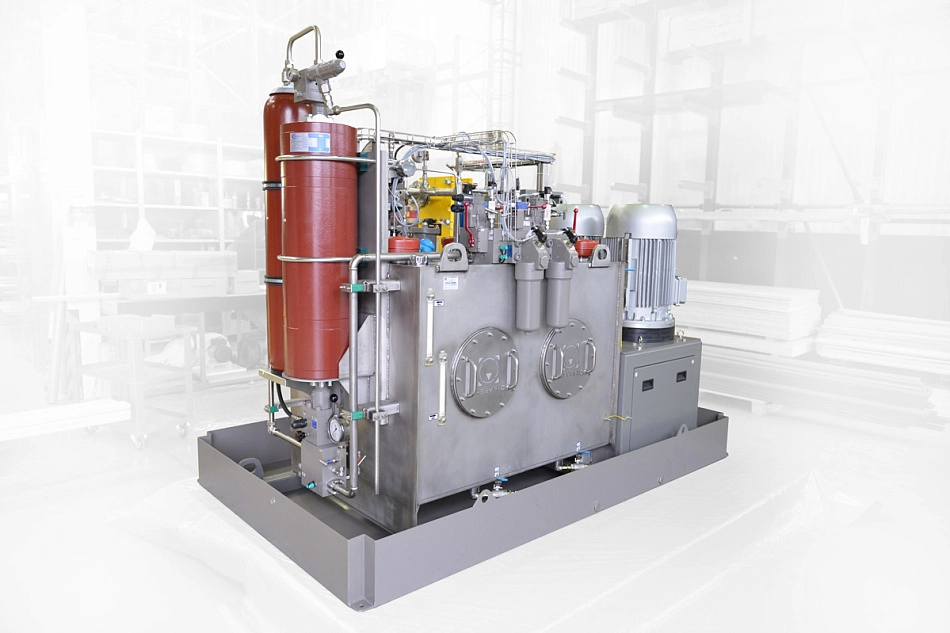 Гидростанция CTR-KV-D0089 для сервоприводов турбины 100 МВт на ТЭС "Максимо Гомес" (Куба)