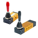 224 - Распределитель пневматический с механическим управлением (переключатель)