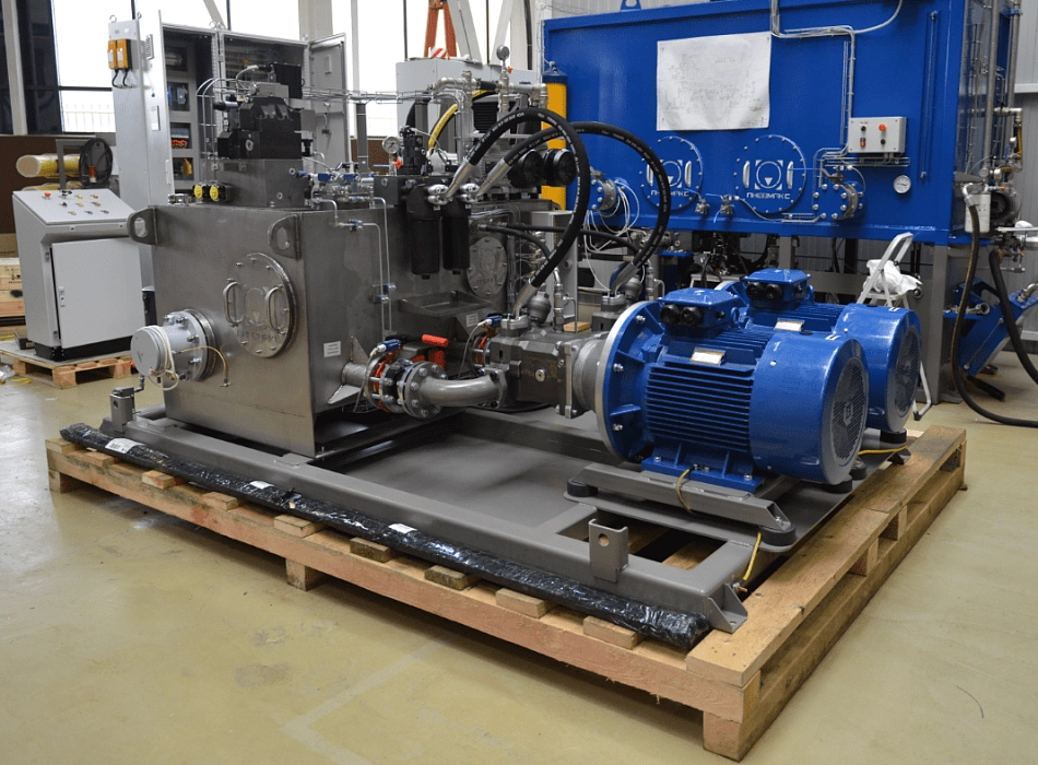 Гидропривод CTR-KV-B1485 кантователя горячекатаных рулонов листовой стали