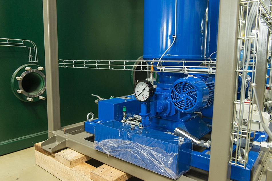 CTR-KV-C0365 - станция пластичной смазки в установке непрерывной разливки стали