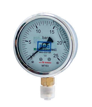 M63-025/10R - Манометр вибростойкий