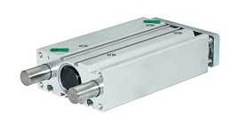 6100.12.0010.B - Цилиндр пневматический с встроенными направляющими