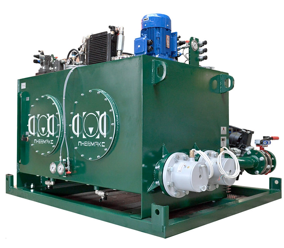 Гидростанция CTR-KV-B0742 для автоматического брикетировочного пресса ПБО-95.01 для вторсырья